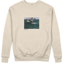 The Lucid Lab The Green Wave Sweatshirt - Bej