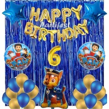 Parti Station Paw Patrol Balon Seti Paw Petrol 6 Yaş Balon Seti Paw Patrol Doğum Günü Set Paw Patrol Chase