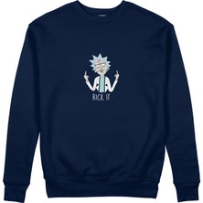 The Lucid Lab Rick It Sweatshirt - Lacivert
