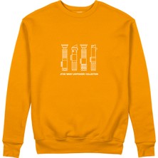 The Lucid Lab Star Wars Lightsaber Collection Sweatshirt - Turuncu