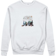 The Lucid Lab Star Wars Abbey Road Walk Sweatshirt - Beyaz