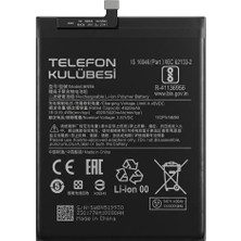 Telefon Kulübesi Xiaomi Redmi Note 9s Uyumlu Batarya Pil BN55