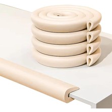 S Line 2 Metre Bebek Güvenlik Kenar Koruyucu Sünger Şerit ve 3m Bant - Krem