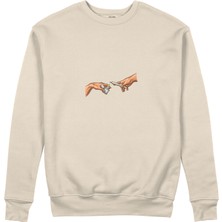 The Lucid Lab The Creation Of Chill Sweatshirt - Bej