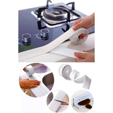 Wuvera Nem Küf Önleyici Ithal Su Geçirmez Bant 3,2 Metre Beyaz Renkli Yüksek Performanslı PE Malzeme