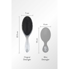 Wet Brush Watercolor Dolaşık Açıcı Saç Fırçası - Siyah