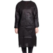 Allians Uzun Kollu Hasta Önlüğü 10'lu Set Siyah, Konforlu ve Güvenli Kullanım