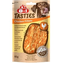 Indispensablely 8ın1 Tasties Chicken Fillets Tavuk Fileto Köpek Ödül Maması 1 Adet 85 gr