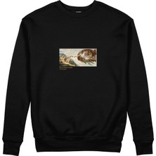 The Lucid Lab The Creation Sweatshirt - Siyah