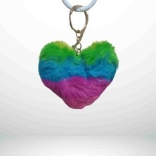 Mcg Anahtarlık Peluş Kalp  - Sevgi Dolu Tasarım