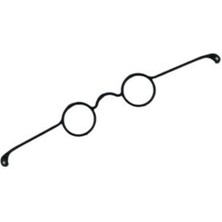 Mcg Amigurumi Gözlük 5 Adet Siyah