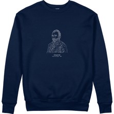 The Lucid Lab Vincent Van Gogh Autoportrait 1887 Sweatshirt - Lacivert