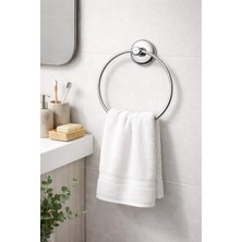 İbico Ibico Banyo Yuvarlak Metal Havluluk – Vidalı Montaj