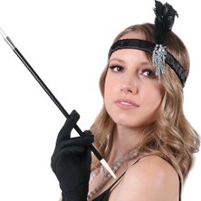 Just Cheap Store Uzun Sigara Ağızlık 70LI 80LI 90LI Yıllar Retro Parti 30 cm