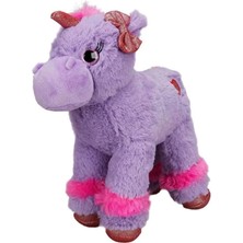 Aesco Çocuk Unicorn Renkli Peluş At 28 Cm.