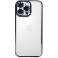 Royal Cover iPhone 16 Plus Korumalı Parlak Silikon Kılıf Rcv/razer Lens - Turkuaz