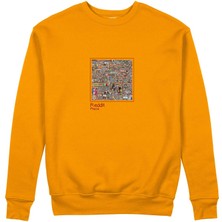 The Lucid Lab Reddit Place Sweatshirt - Turuncu
