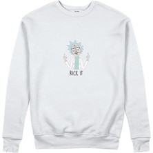 The Lucid Lab Rick It Sweatshirt - Beyaz