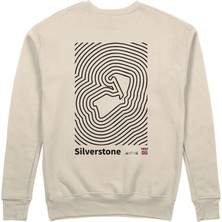 The Lucid Lab Silverstone Circuit Artwork Sweatshirt - Bej