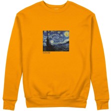 The Lucid Lab The Starry Night Sweatshirt - Turuncu