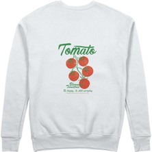 The Lucid Lab Tomato Sweatshirt - Beyaz