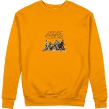 The Lucid Lab Star Wars Abbey Road Walk Sweatshirt - Turuncu