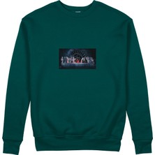 The Lucid Lab Star Wars Last Supper Sweatshirt - Koyu Yeşil