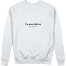The Lucid Lab Turkish Delight Sweatshirt - Beyaz
