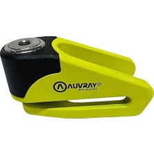 Auvray BD-210 Disk Kilidi 10 mm (Sarı) Motosiklet ve Scooter