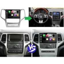 Jeep Compass Android Multimedya Sistemi 4-64 For-X (2009-2016) Ön Kayıt Kamera Hediyeli