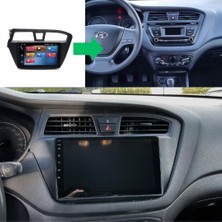 Hyundai I20 Android Multimedya Sistemi 4-64 For-X (2014-2017) Ön Kayıt Kamera Hediyeli