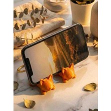 Nativeora Kedi Figürlü Telefon Tutacağı Anahtarlık seti 4 adet