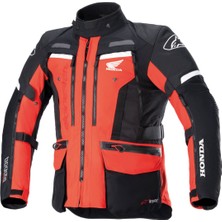 Alpinestars Honda Bogota Pro Drystar Korumalı Motosiklet Montu Kırmızı  Siyah