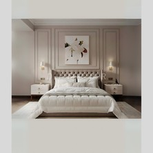 Diecor Dekoratif Boyanabilir Montaja Hazır 2,5cm Eşsiz ve Büyüleyici Yatak Başlığı Duvar Çıtası Tasarımı