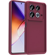 Moby Shop Infinix Note 40 Pro Kılıf Soft Toch Hissiyatlı Elastiq Silicone Premium Case Cover