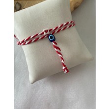 Hediyem Evime Nazar Boncuklu Kalpli Ikili Marteniçka Dilek Bilekliği