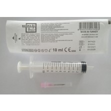 Allians Pembe Kısa Iğneli Enjektör 50'li Set, Veteriner Kullanımı