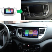 Hyundai Tucson Android Multimedya Sistemi 4-64 For-X (2015-2017) Ön Kayıt Kamera Hediyeli