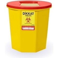 Allians 5'li Tıbbi Atık Kutusu Kesici Değilici, 5l, Güvenli ve Pratik Kullanım