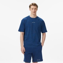 United4 Unıted4 Regular Fit Erkek Lacivert T-Shirt.ındıgo