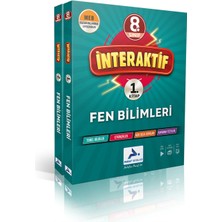 Paraf Yayınları Paraf 8. Sınıf Interaktif Fen Bilimleri Etkinlikli Soru Bankası 2025