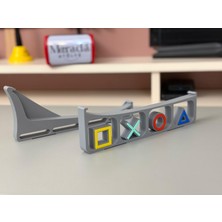 Merada Playstation 5 Pro Cd’li ve Slim Cd’li 30. Yıl Tasarım Yatay Stand (Cd’li Sürüm Için)