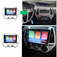 Hyundai I20 Manuel Klima Android Multimedya Sistemi 4-64 For-X (2013-2014) Ön Kayıt Kamera Hediyeli