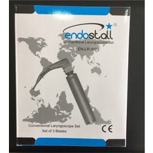 Allians Profesyonel 3 Bleytli Işıklı Laringoskop Seti, Güçlü ve Dayanıklı Tasarım