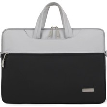 Ecruz City Oxford 15''-16,1''laptop MacBook Tablet Çantası/suya Dayanıklı/siyah Gri