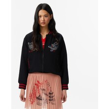 United4 Unıted4 Regular Fit Kadın Siyah Mont.sıyah