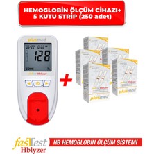 Allians Hızlı ve Güvenilir Hemoglobin Ölçüm Cihazı Seti, 5 Kutu Strip ile