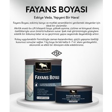 Viola Prima Fayans Boyası 1,6 kg Kokusuz Çift Bileşenli Akrilik - Banyo Mutfak Fayans Yenileme