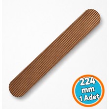 Nzb Bronz Çekmece Kulp 224 mm Metal Modern Dolap Gardırop Kulbu Mutfak Banyo Aksesuarı