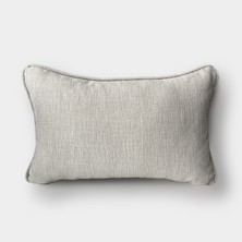 Lidoma Home "solid" Keten Dokulu Kırlent Kılıfı - 30X50 - Bej